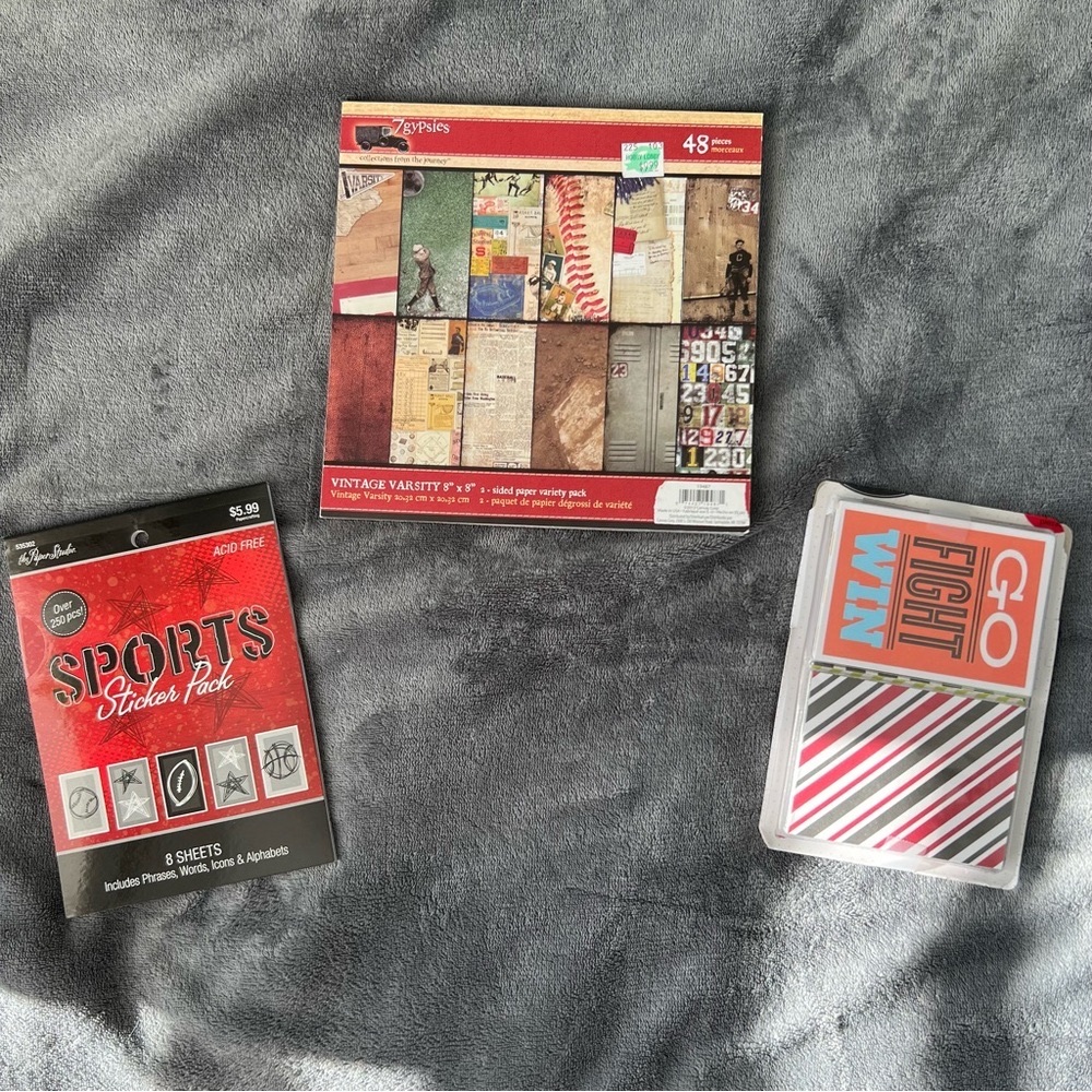 Sticker and card bundle